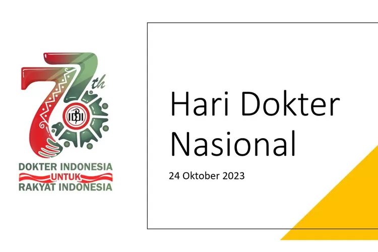 10 Ucapan Selamat Hari Dokter Nasional 24 Oktober 2023 - About Malang