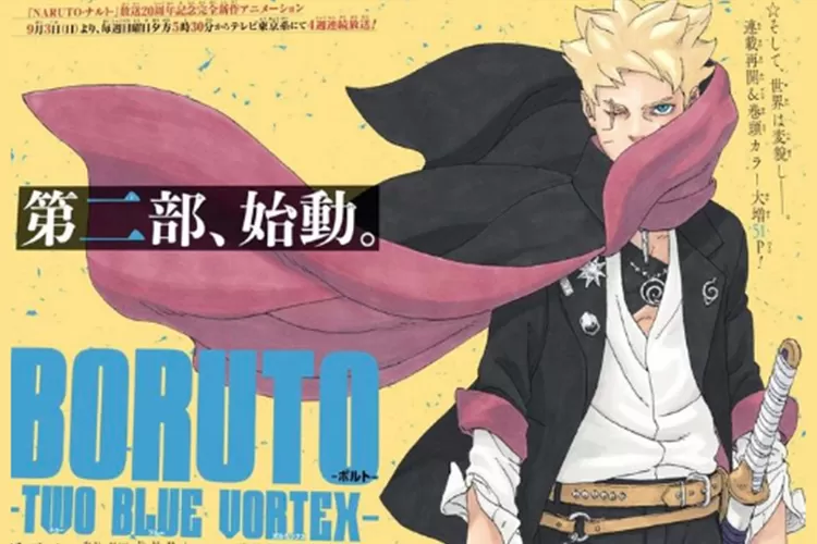 Sebelum Baca Manga Boruto Two Blue Vortex, Inilah 9 Poin Penting Yang ...