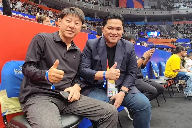 Timnas Indonesia U-23 berhasil libas China Taipei berkat ketegasan Erick Thohir dan keberanian Shin Tae Yong. (Instagram/@shintaeyong)