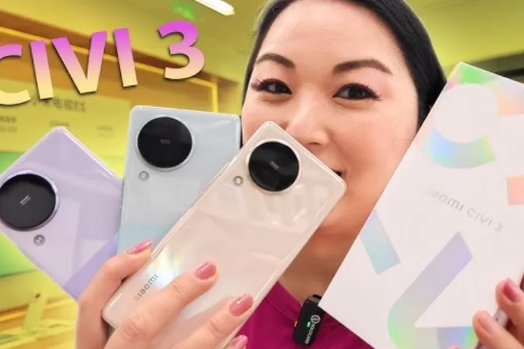 Xiaomi Civi 3 Layar Ciamik Performa Gahar Selfie Lebih Oke Ayo Intip Spesifikasinya Jangan