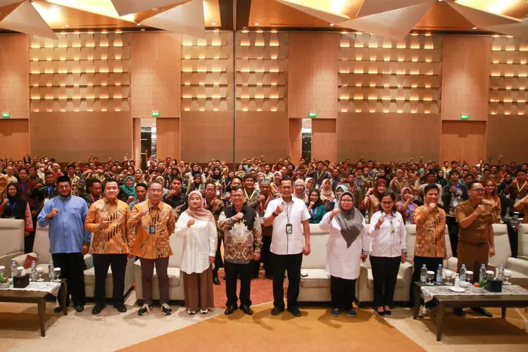 Acara Pembekalan TKS Pendamping Tenaga Kerja Mandiri (TKM) Pemula Tahun 2023, di Cikarang, Bekasi, Jawa Barat