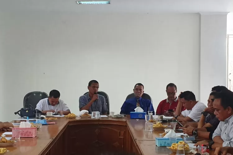 Rapat Pleno PWI Lampung diperluas di Balai Wartawan H Solfian Akhmad, Jalan Ahmad Yani No.7, Bandarlampung, Kamis (24/8/2023). (Ist)