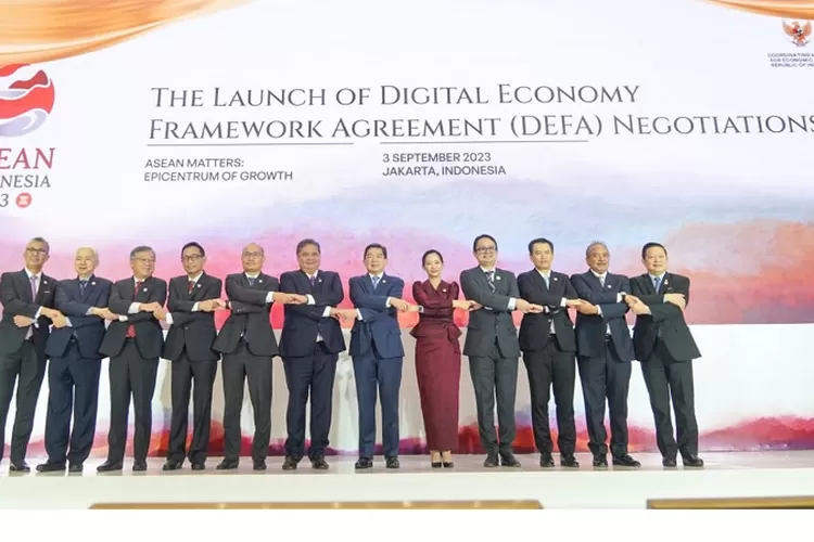 Peluncuran ASEAN Digital Economy Framework Agreement (DEFA) Negotiation merupakan bukti kolaborasi yang kuat antarnegara-negara ASEAN (ekon.go.id)
