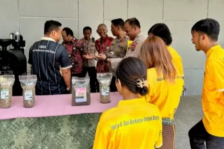 Biro SDM Polda DIY menggelar pelatihan  barista untuk 20 anak muda di Yogyakarta. (istimewa )