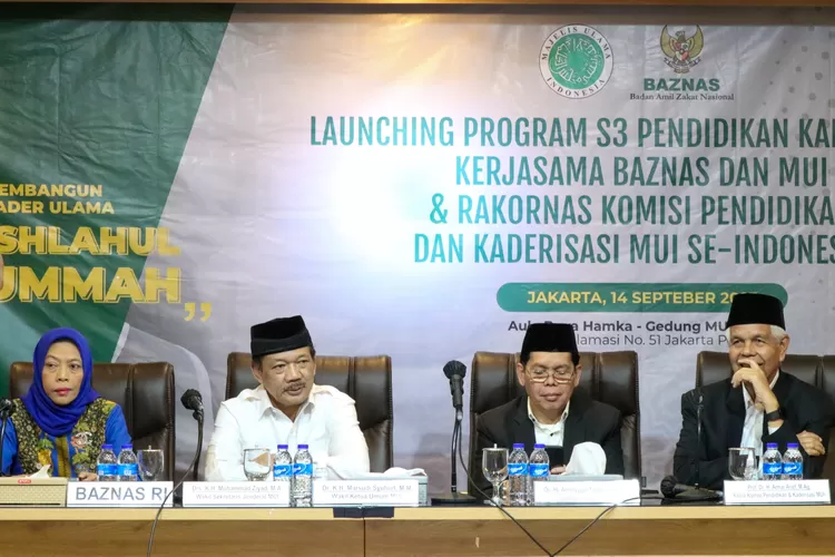 Baznas RI membuka  beasiswa program doktor  (S3) penguatan zakat , Jumat (15/9/2023).