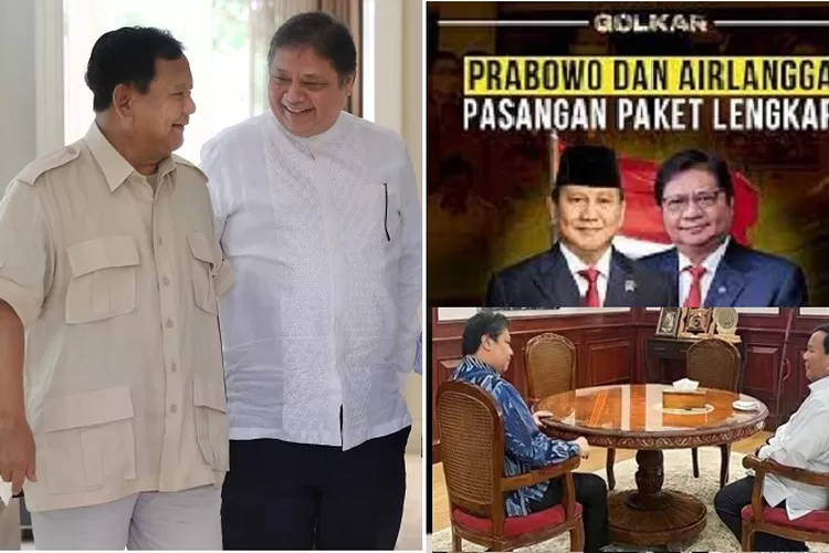 Pengamat menilai duet Prabowo Subianto dan Airlangga Hartarto menjadi pasangan ideal Pilpres 2024 (Ist)