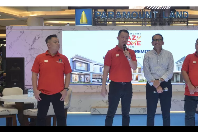 Paramount Lan hadirkan beragam produk properti unggulan melalui penjualan bertema&lsquo;Paramount EazyHome 2023&rsquo; yang dilaksanakan melalui big expo di West Atrium Living World Alam Sutera, Tangerang.
