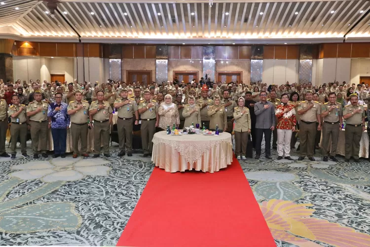 Rakornas Pengawasan Ketenagakerjaan, bertajuk 'Pengawas Ketenagakerjaan Profesional dan Bermartabat untuk Indonesia Maju