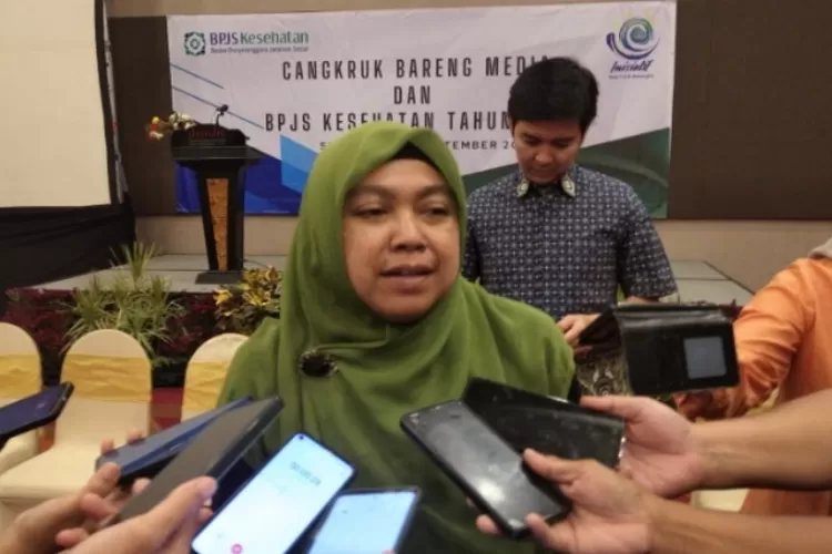 Kepala Cabang BPJS Kesehatan Surabaya Hernina Agustin Arifin