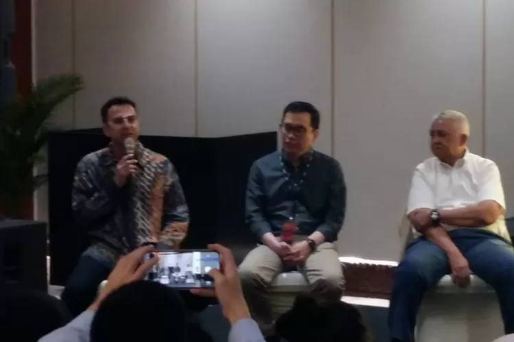 Raffi Ahmad dalam talk show yang digelar LPDUK Kemenpora di JCC, Jakarta, Sabtu (30/9/2023)  (Ist)
