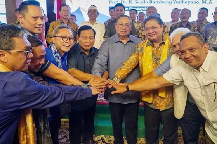 Ketua Umum Partai Golkar Airlangga Hartarto bersama Koalisi Indonesia Maju (KIM) mengusung Prabowo Subianto sebagai bakal calon presiden pada Pilpres 2024 (Ist)