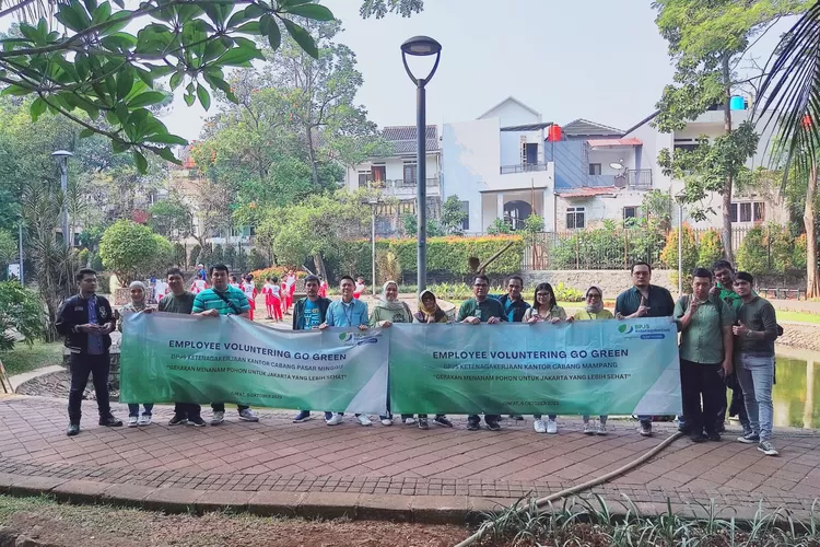 Kegiatan Employe Volounteering Go Green BPJamsostek Cabang Jakarta Mampang 