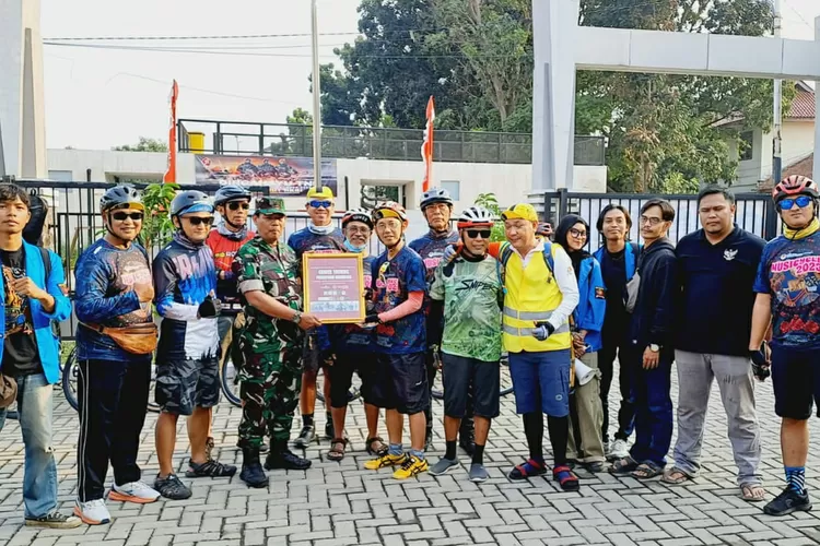 Peserta Gowes Touring Tangsel - Bandung (Ist)