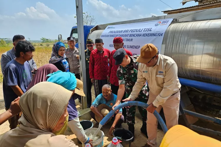 BRI Peduli Salurkan Air Bersih ke Beberapa Wilayah di Jawa Timur
