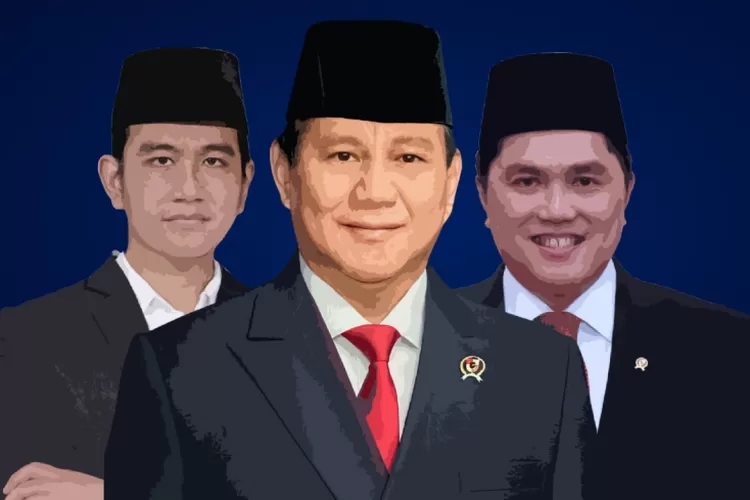 Prabowo-Gibran kalah tipis dari Ganjar-Mahfud dalam survei terbaru, selisih 0,66%. Erick Thohir meningkatkan elektabilitas Prabowo. (Dok.Ipsos)