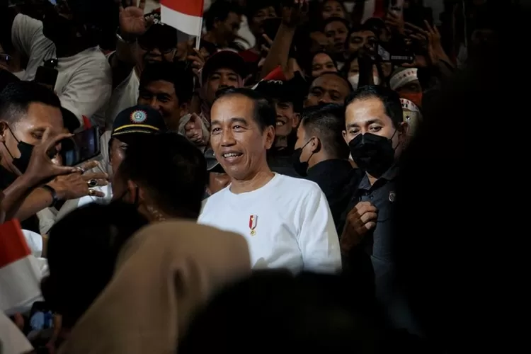 Presiden Jokowi alias Joko Widodo. (Ikbal Muqorobin - harianterbit.com)
