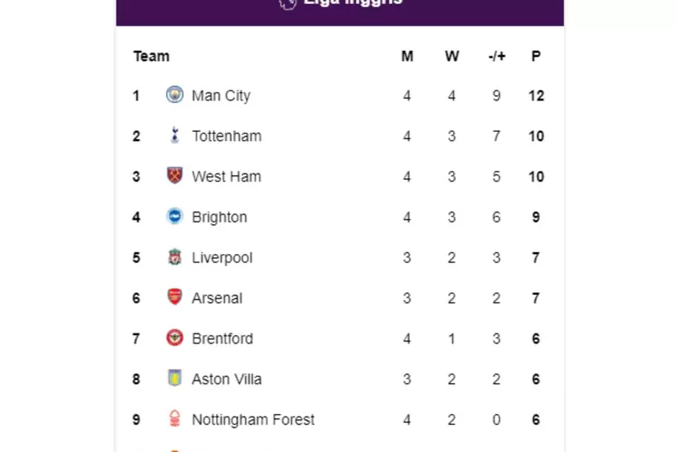 Hasil Liga Inggris Premier League Menyelami Persaingan dan Drama Sepak Bola