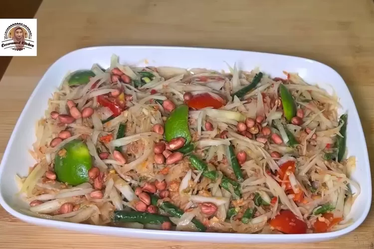 Resep Membuat Som Tam, Salad Pepaya Muda Ala Thailand Yang Viral Di ...