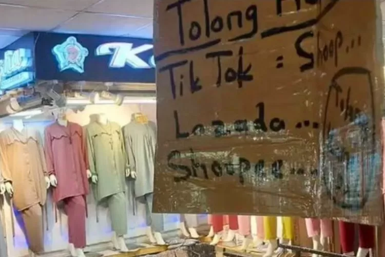 Usai Tiktok Shop Ditutup Kini Pedagang Tanah Abang Minta Shopee Dan