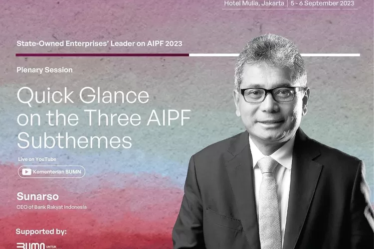 Direktur Utama BRI Sunarso.