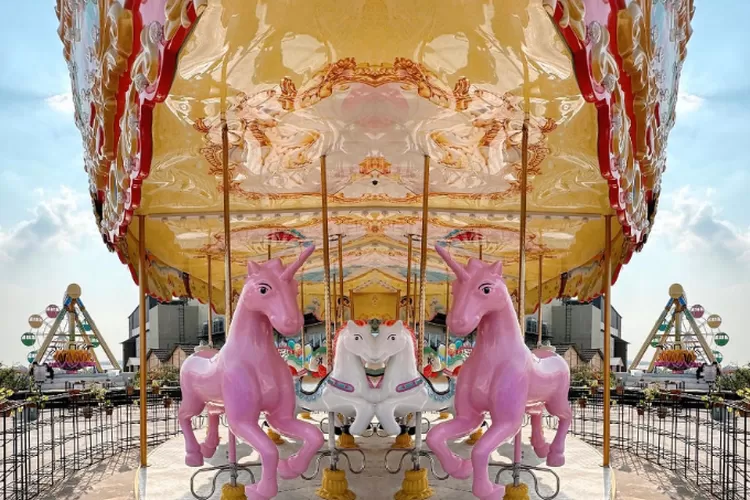 Paris Van Java Mall memiliki wahana seru seperti Dufan. (instagram.com/@goldilocksmarkt)