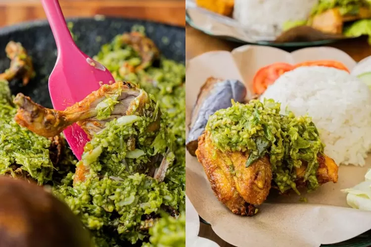 Ini  ayam goreng cabe ijo di Bekasi paling rame, terkenal enak. (Instagram @ayammashendy)
