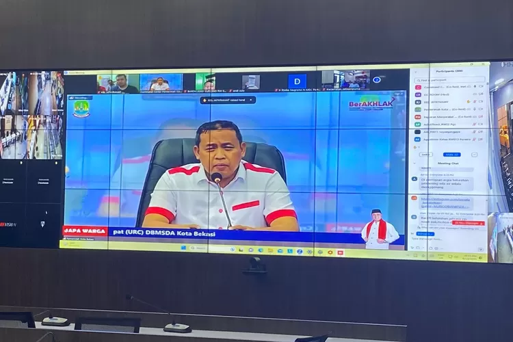 Tim URC BMSDA Hadir untuk Penanganan Infrastruktur Jalan Kota dan SDA, Wali Kota Bekasi Sapa Langsung Warga. (Foto/Istimewa.)