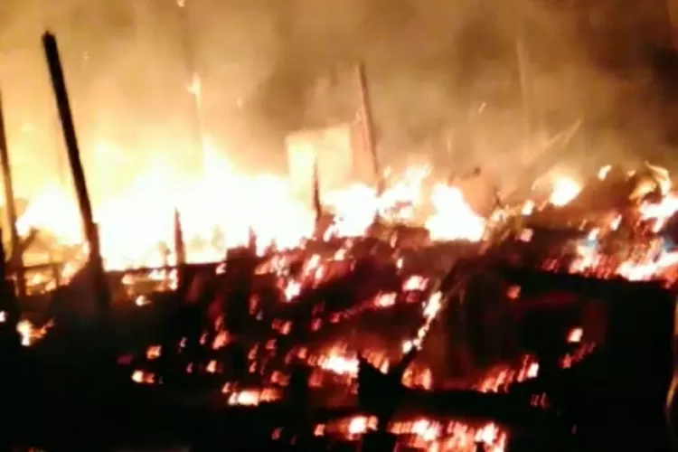 Muara Inu kebakaran pada 5 September 2023 (Kalteng Lima)