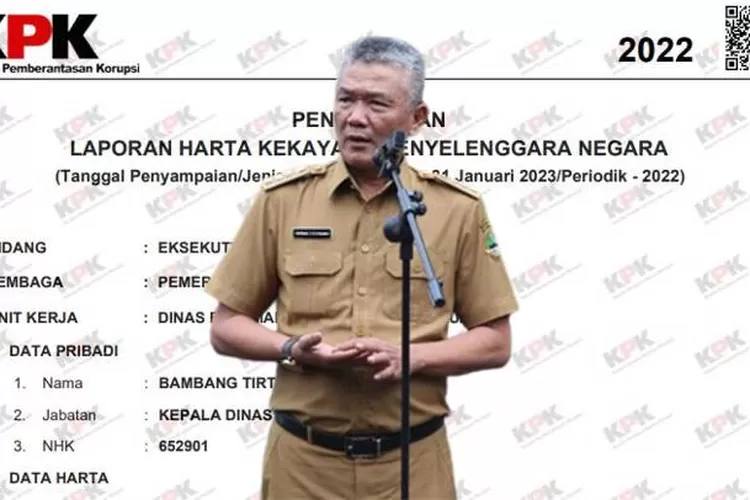 Resmi Menjabat Sebagai Pj Wali Kota Bandung, Segini Besaran Harta ...