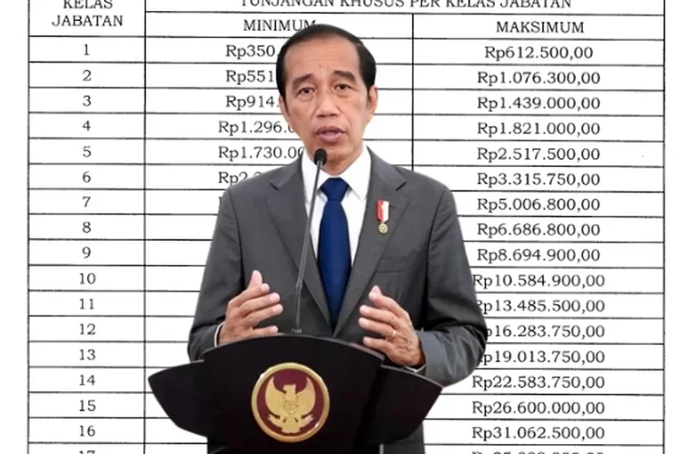 PNS Ini Terima Tunjangan Khusus Hingga Rp35 Juta Dari Presiden Jokowi ...