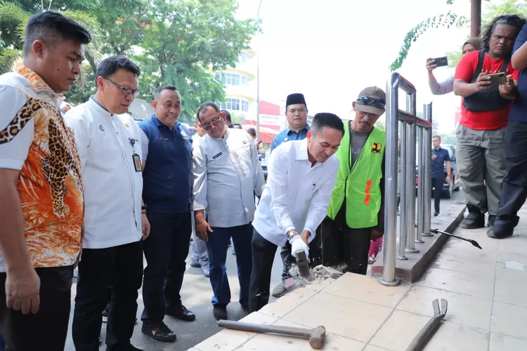 Sejumlah halte di Palembang dihilangkan guna mempercantik kota (Kominfo Palembang)