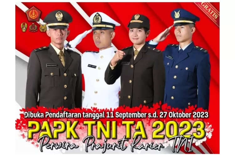 Pendaftaran Papk Tni Ta Perwira Prajurit Karir Tni Inspiranesia