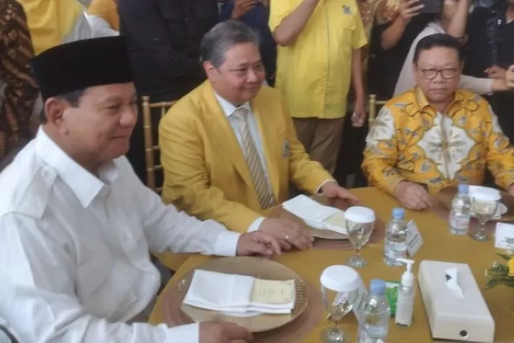 Prabowo Subianto Hadiri Syukuran HUT Ke-59 Partai Golkar - Sinar Harapan