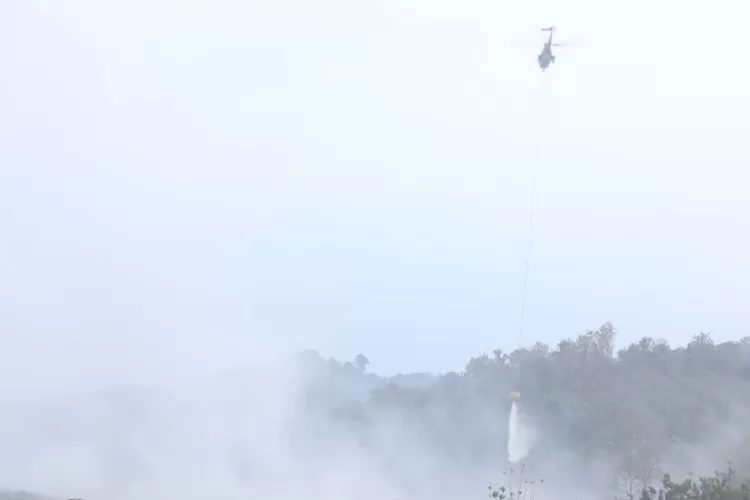 Pengiriman helikopter ini tindak lanjuti permintaan Gubernur Jawa Barat ke Kepala BNPB (dok bnpb.go.id)