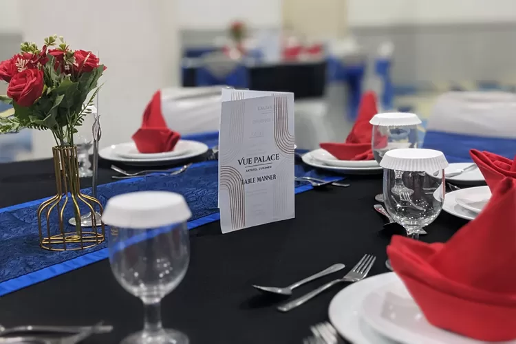 table setting Vue Palace.Artotel Curated (dok.Vue Palace.Artotel Curated)
