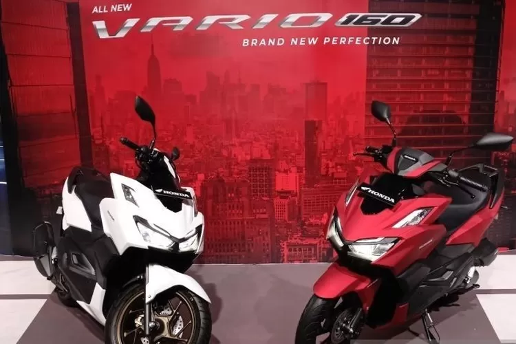 Foto dokumen: All New Honda Vario 160 ditampilkan di AHM Safety Riding and Training Center, Cikarang, Jawa Barat, Rabu (2/1/2022)  (ANTARA/Fathur Rochman)