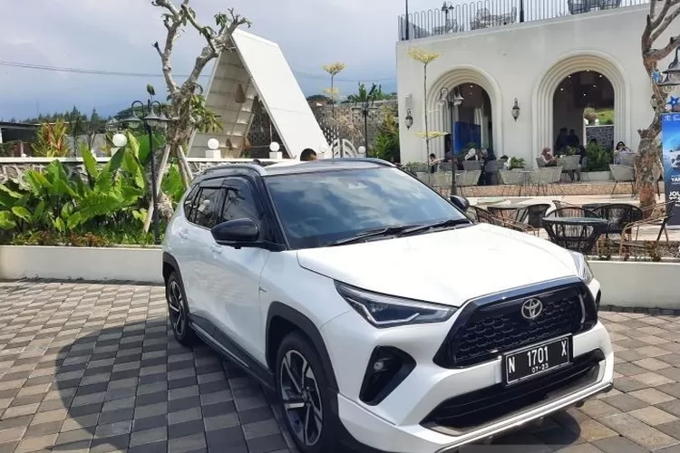 All New Yariss Cross hybrid  (ANTARA/Chairul Rohman)