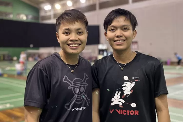 Apriyani Rahayu/Siti Fadia Silva Ramadhanti.  (ANTARA/Arnidhya Nur Zhafira)