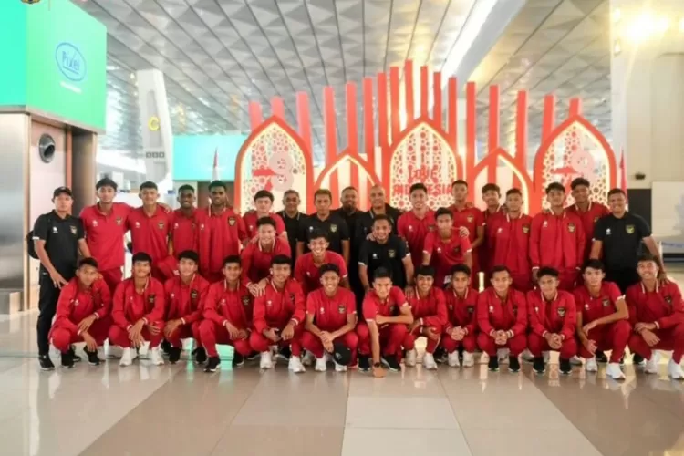 Timnas Indonesia U-17 bersiap melakoni pemusatan latihan di Jerman.  (Foto: Instagram Timnas Indonesia)