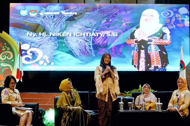 Ketua TP PKK Kota Magelang Niken Ichtiaty Nur Aziz mengatakan melalui Ceting Emas Pemkot Magelang bisa menurunkan angka stunting sebesar 67,7 persen. (Foto: Dok. Pemkot Magelang)