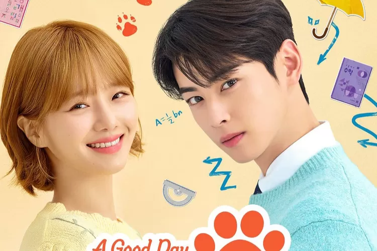 Nonton drakor A Good Day to Be a Dog episode 1 sub indo. (Instagram @viki)