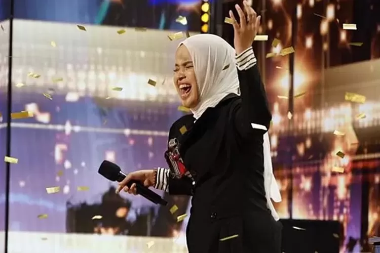 Putri Ariani saat meraih golden Buzzer di babak penyisihan AGT 2023
