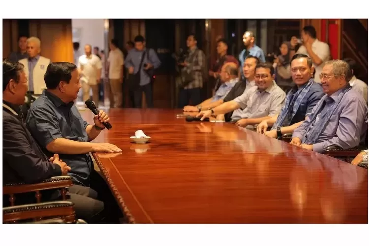 SBY menyatakan siap turun gunung untuk memenangkan Prabowo di Pilpres 2024