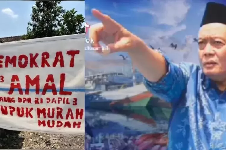 Caleg Partai Demokrat Amal Alghozali dapat dukungan nelayan dan petani di Pati. Foto/Instagram (Foto/Instagram)
