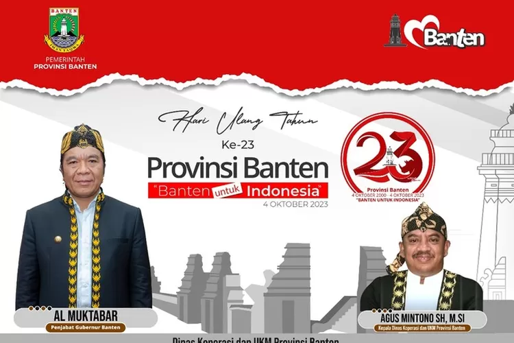 Dirgahayu Provinsi Banten! Inilah Kumpulan Link Twibbon HUT Banten Ke ...