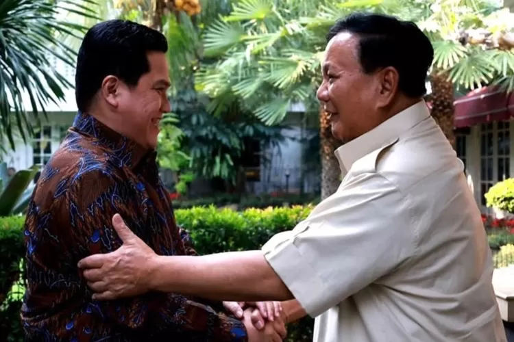 Inilah dua poin yang membuat Erick Thohir menjadi kandidat calon wakil presiden terkuat untuk Prabowo. (Instagram/ @erickthohir)