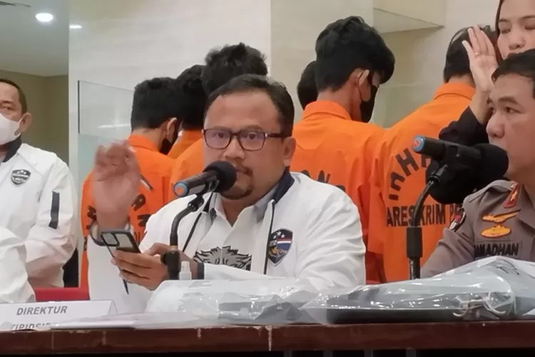 Direktur Tindak Pidana Siber Bareskrim Polri Brigjen Adi Vivid Agustiadi Bachtiar