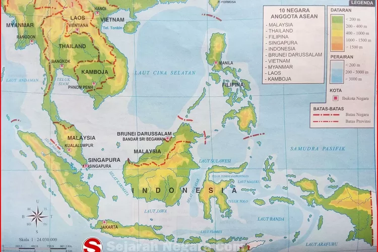 Ciri Ciri Negara Asean Berdasarkan Bentuk Secara Geografis Nomor 1