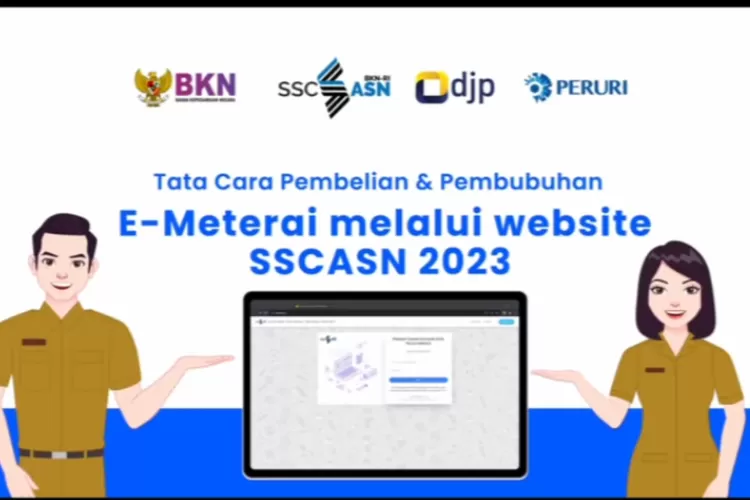 Tata Cara Pembelian E-Meterai Serta Penggunaannya Pada Dokumen CPNS Dan ...