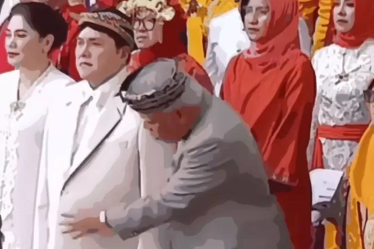 Momen viral HUT RI di Istana Negara (Berbagai sumber)